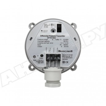 Датчик дифференциального давления для воздуха HONEYWELL DPTE1002 Датчик дифференциального давления для воздуха HONEYWELL DPTE1002