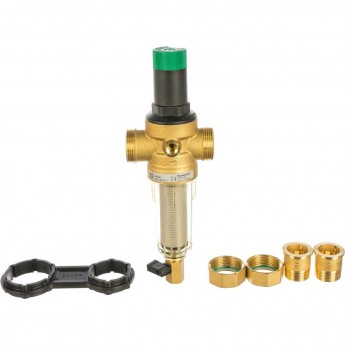 Фильтр миниплюс с редуктором HONEYWELL FK06-1"AA на холодную воду 100 мкм Фильтр миниплюс с редуктором HONEYWELL FK06-1"AA на холодную воду 100 мкм