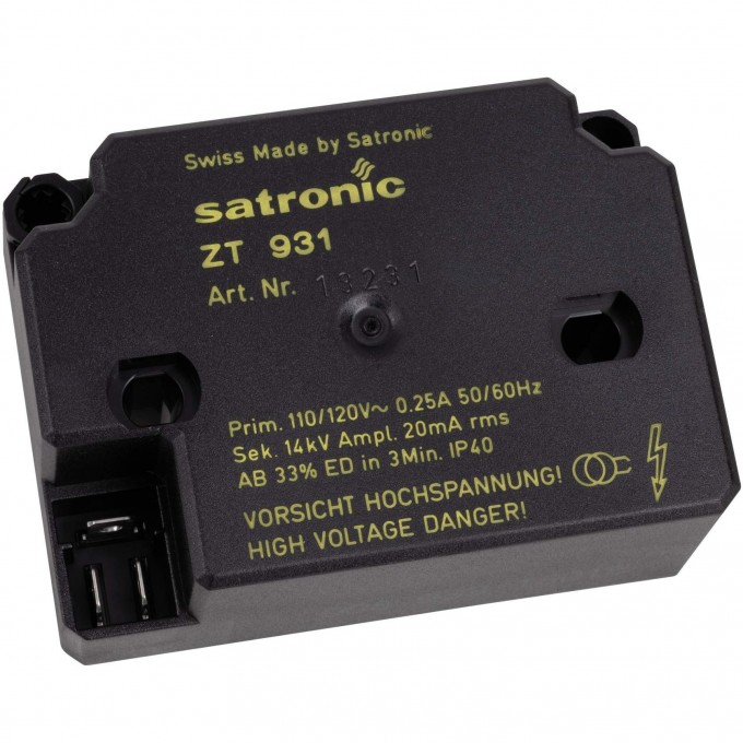 Трансформатор розжига Satronic ZT 931 4mm HONEYWELL HL-0819