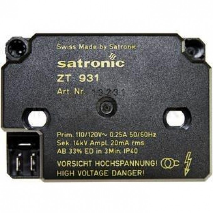 Трансформатор розжига Satronic ZT 931 HONEYWELL HL-0818